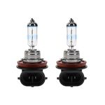 Philips H11 NightGuide Platinum Upgrade Headlight Bulb, Pack of 2