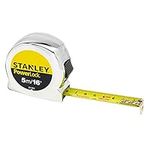 Stanley 0-33-553 Metric/Imperial Tape Measure Powerlock with 19mm Blade, 5m/16'