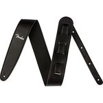 Fender Vegan Leather Guitar Strap, 2.5in, Black