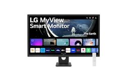 LG 31.5" Full HD IPS Smart Monitor with webOS, Black