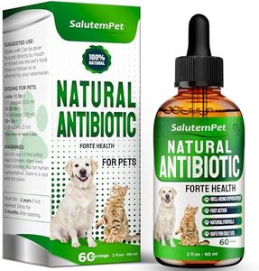 Natural Herbal Supplement for Dog and Cat - Cranberry, Oregano, Echinacea for Dogs and Cats Too - Organic Dog Supplement and Cat Supplement - Drops for General Strengthening - 1200 Drops 2 Oz