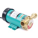 CLEADONG 20GR-15 Water Pressure Booster Pump, 230V 120W 2850R/ Min Water Powered Pump with Brass Water Flow Switch, Automatic Hot Cold Water Pressure Pumps for Shower Washing Machine Boiler