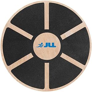 JLL® Wooden Balance Board, ANTI SLIP SURFACE, Exercise Fitness Workout Rehabilitation Training Exercise Wobble Board