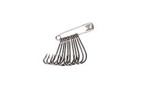 Gauri Enterprises High Carbon Steel Jig Jag Fishing Hook -10pcs Fishing Hook