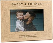 Daddy Gift Wooden Photo Frame Perso