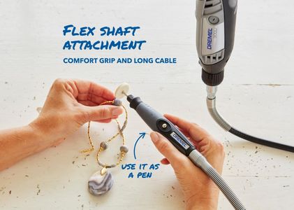 Dremel 3000 Rotary Tool Kit – Variable Speed Multi-Use Tool Set