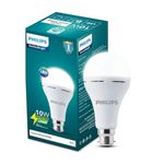 Philips 9W B22D LED Emergency Inverter Bulb (Cool Day Light/Crystal White, Pack of 1)