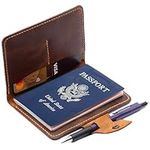 Handmade Passport Leather Case, Wal