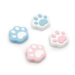 GeekShare Cat Claw PS4 Controller Thumb Grips, Thumbsticks Cover Set Compatible with Switch Pro Controller and PS4 PS5 Controller, 2 Pair / 4 Pcs-Meat cat Paw