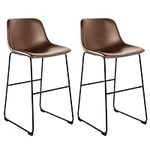 Rfiver Pu Faux Leather Bar Stools S