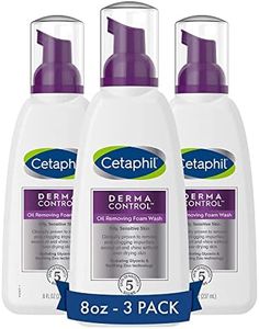 Cetaphil Pro Oil Removing Foam Wash, Foaming Facial Cleanser, Fragrance Free Formula Suitable for Sensitive Skin, 8 Fluid Ounce (Pack of 3)