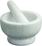 Avanti Marble Footed Mortar and Pestle, White