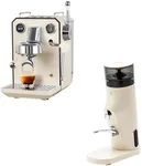 Gemilai Espresso Machine & Electric Coffee Grinder Bundle for Cappuccino, Latte