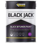 Everbuild Black Jack 901 Black Bitumen Paint 5 Litres