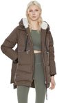 Orolay Women's Thickened Down Jacket Coffee XX-Large