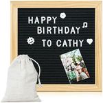 WALGLASS Rustic Felt Letter Board w