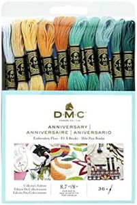 DMC Embroidery Thread and Floss Pack Gold Collection 8.7yd 27 Pack