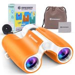 BRESSER Binoculars for Kids, HD 6x21 Kids Binoculars, Outdoor Toys for 3-12 Year Old Boys Girls, Compact Bird Watching, Camping, Outdoor Games, Exploration, Gifts for 3-4-5-7-8-12 Year Boys Girls