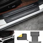 TACOPETS door sill protector, door sill scratch protection (for all car models) door sill protector, door sill trim（9PC）