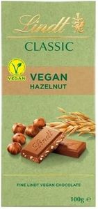 Lindt Classic Vegan Hazelnut Chocolate 100 g