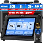 XTOOL D7W Wireless Car Diagnostic Tool Bidirectional Control, All System Diagnosis OBD2 Scanner, CANFD & DOIP, 36+ Reset Service, ECU Coding, 3-Year Update, Upgraded of D7/D7S