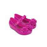 melissa Mini Ultragirl Garden Bb Sneaker, Fuchsia, 7 UK Child