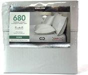 King Grey Gray 680 Thread Count Kir