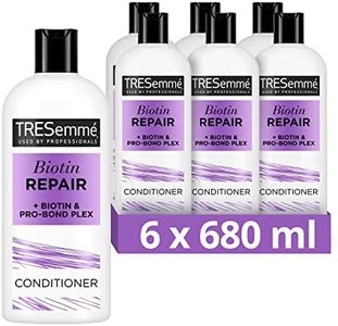TRESemmé Biotin Repair Conditioner visibly repairs 7 types of damage in one use for dry, damaged hair 6x 680 ml