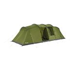 Eurohike Sendero 8XL Tent for 8 People with Living Area & Separate Bedrooms, 8 Man, Easy to Pitch, Sewn In Groundsheet, Large & Spacious, Large Group & Family Camping, Festivals, 2000mm HH, Green