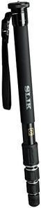 SLIK THE PRO POD Heavy Duty Aluminum Monopod 72" Tall (618-720) - Folds Down to 24", Weighs 2.3lbs, Supports 22lbs, Rubber Grip Twist Locks, Detachable Safety Wrist Strap