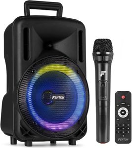 Fenton 15-Inch Bluetooth PA Speaker – Portable Wireless Audio System