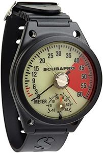 SCUBAPRO Analog Wristwatch-Style Depth Gauge, Metric Display