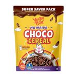 Yogabar Multigrain Chocos Cereal for Breakfast, Zero Maida, Delicious Chocolate Chocos for Kids & Adults, Protein Food, 0 Added Preservatives, Contains Jowar, Bajra, Ragi, Quinoa & Oats, 345g