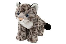 Wild Republic Cuddlekins Snow Leopard Baby, Grey/Black (12-inch)