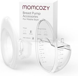 Momcozy Mobile Style | M6 Flange 27mm & Milk Collector, Original Mobile Style | M6 Breast Pump Replacement Accessories