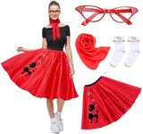 Rabtero Women Sock Hop Costume, Adu