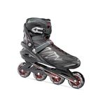 Roces 400812 Men's Model Big ZYX Inline Skate, US 16, Black/Red