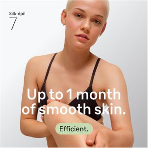 Braun Silk-épil 7 Epilator – White Wet & Dry Hair Removal