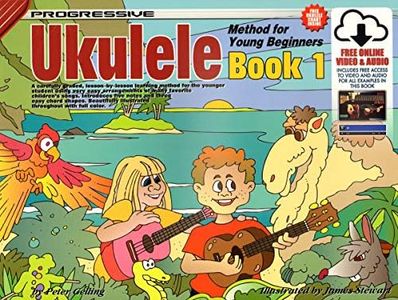 15002 - Progressive Ukulele Method for Young Beginners Book 1 - Book/Online Video & Audio