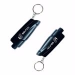 SEMTION Car Window Breaker and Seat Bbelt Cutter with Keychain Car Emergency Escape Tool kit, Pack of 2 (Black-Black)