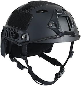 DLP Tactical Impax Extreme Fast Bump Helmet with Accessory Mounts (Black)