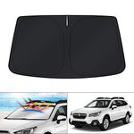 KUST Windshield Sun Shade for 2015 2016 2017 2018 2019 Subaru Outback Wagon Sunshade Window Sun Visor Protector Foldable Blocks UV Rays Keep Your Car Cooler