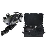 Azuray QYSEA FIFISH V6 Expert M200A Underwater Drone with Robotic Arm & Industrial Case, Upgraded ROV with Q-Interface, 4K Camera, VR Control, 6000lm LED, 200M Cable, Omni-Directional Movement