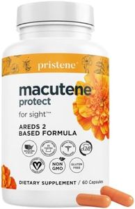 Macutene Protect Eye Vitamins for Macular Support Areds 2 with Lutein and Zeaxanthin Supplements (25mg/5mg) – Doctor Formulated Bilberry Supplement for Eyes, Lab Tested, Vegan (60 Capsules)