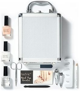 Technic French Manicure 12Pc Beauty Case - Contains Everything to Create The Classic French Manicure in Minutes - Portable Carry Case Perfect for Gift or Travel