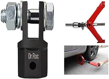 Dr.Roc 1/2 Scissor Jack Adapter For Use With Drill/Wrench/Tire Iron To Accelerate