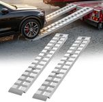 VEVOR Aluminum Trailer Ramps, 2PCS 