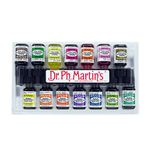 Dr. Ph. Martin's Radiant Concentrated Water Color Bottles, 0.5 oz, Set of 14 (Set C)