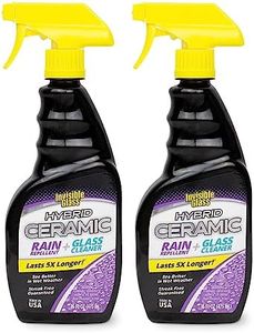 Invisible Glass 92183-2PK 16-Ounce Hybrid Ceramic Rain Repellent and Glass Cleaner Clean and Protect Automotive Windows and Windshields, Pack of 2