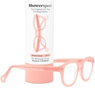 Showerspecs Anti Fog Glasses – Women's & Men's Reading Glasses 3.5+